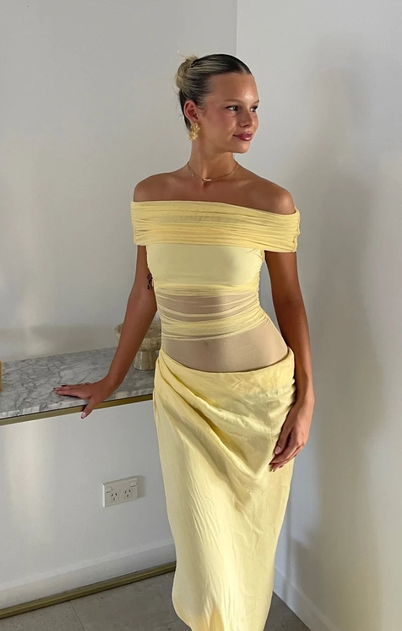 BENNI Nico Off Shoulder Maxi