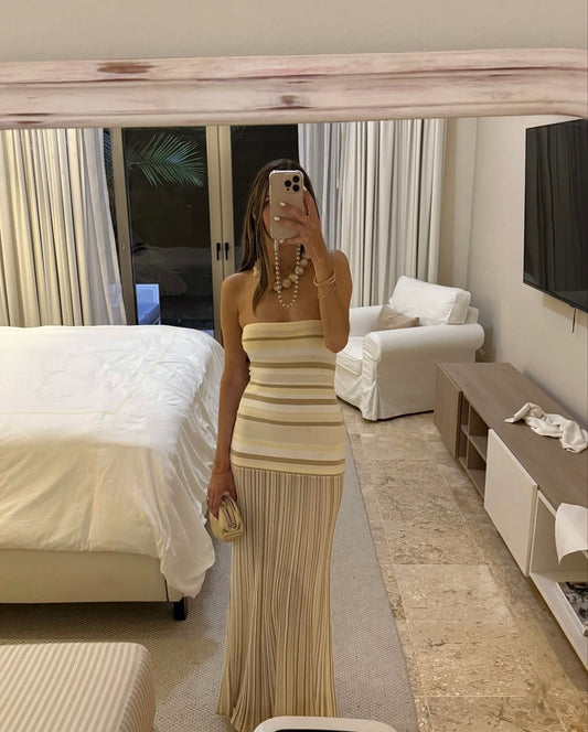 Faithfull the Brand Citara Strapless Dress