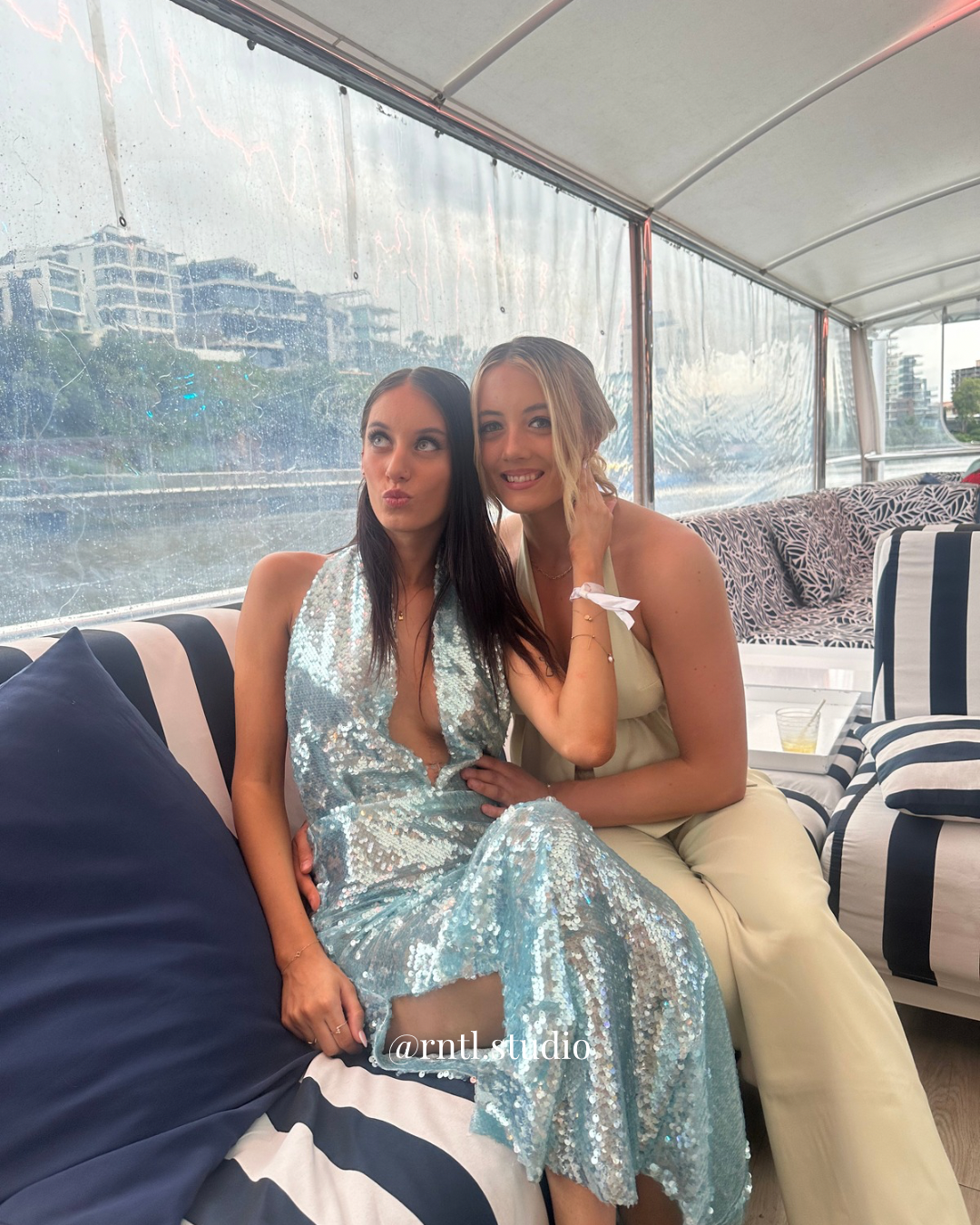 YLD Design Custom Straight Halter Maxi