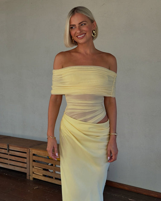 BENNI Nico Off Shoulder Maxi