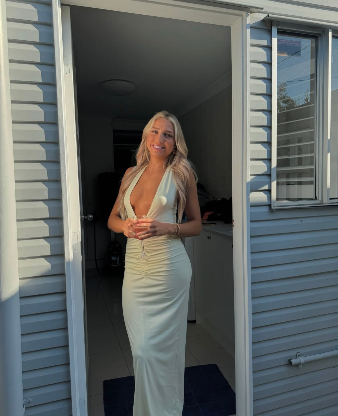 Whisked Away Halter Neck Maxi Dress – RNTL STUDIO