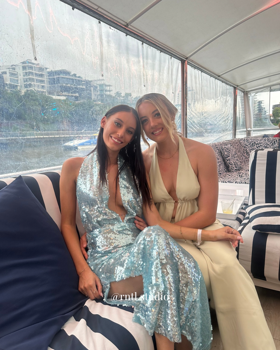 YLD Design Custom Straight Halter Maxi