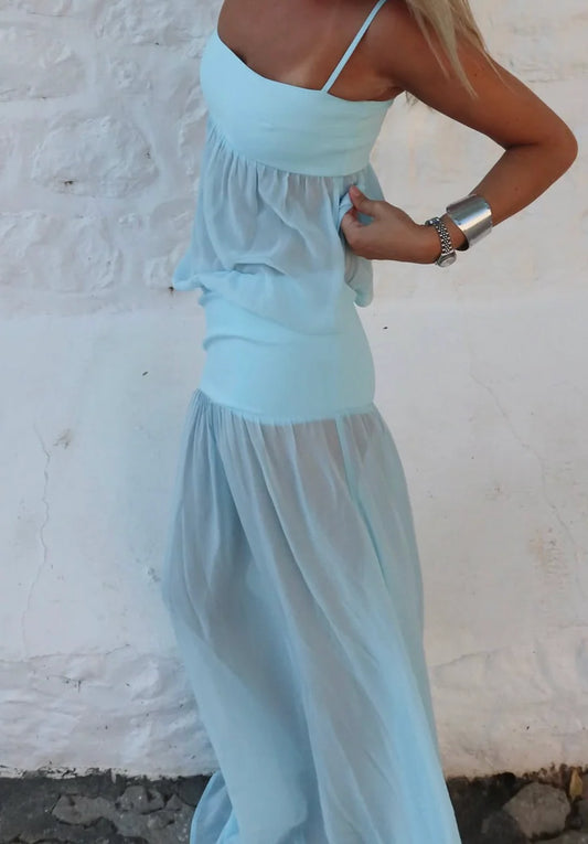 Romeo Gown - Aqua