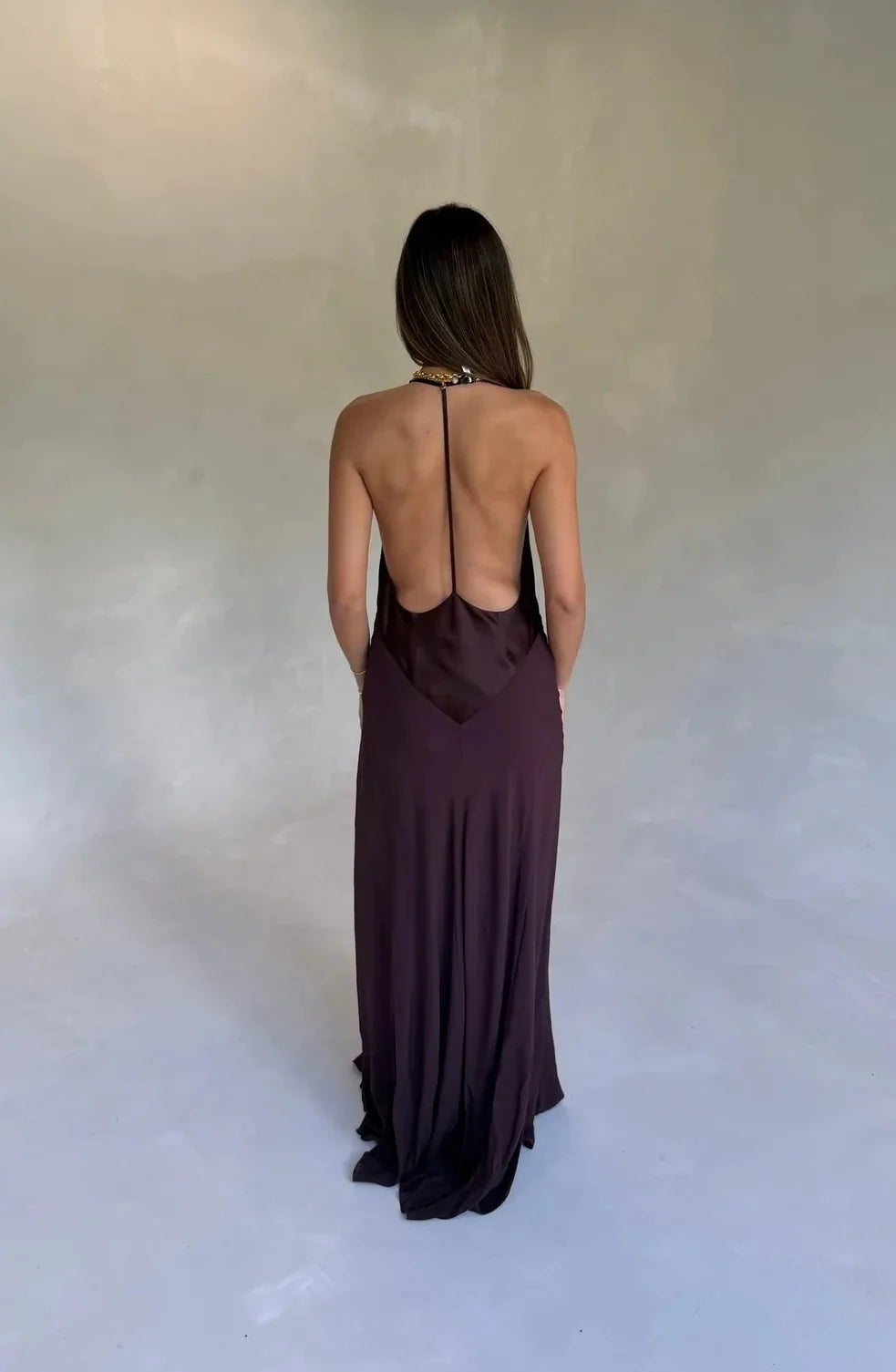 Jaz V Neck Maxi Dress